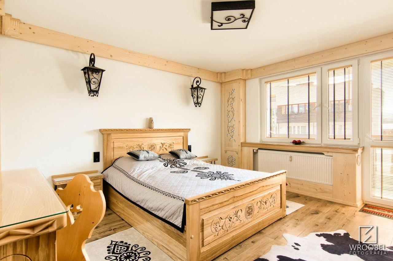 Apartament Zakopane Utrzymany W Stylu Goralskiej Chaty Exterior photo